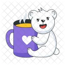 Coffee Mug Bear Coffee Coffee Cup Icon