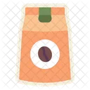 Coffee Packaging Bag  Icon