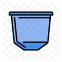 コーヒー、ポッド、プラスチック アイコン