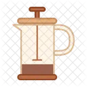 Coffee Press Kettle Icon