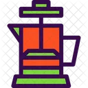 Coffee Press French Barista Icon
