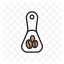 Coffee Scoop Seed Icon