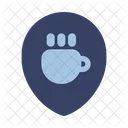 Coffee Shop Map Point Placeholder Icon
