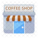 Coffee Shop Cafe Canteen Icon