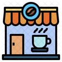 Coffee Shop Store Restaurant Icon