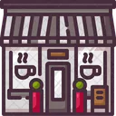 Coffee Shop Store Buildings Icon