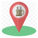 Coffee Shop Drinking Location Icon