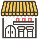 Coffee Shop Stall Icon