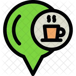 Coffee shop location  Icon