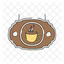 Coffee Shop Sign  Icon
