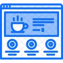 Coffee Shop Website  Icône