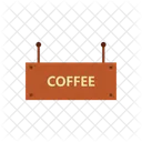 Coffee Signboard Sign Board Coffee Shop Board Icon