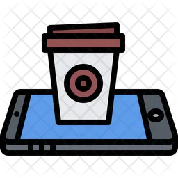 Coffee Smartphone  Icon