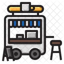 Cafe Truck Food Icon