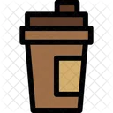 Coffee takeaway cup  Icône