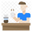 Man Avatar Coffee Icon