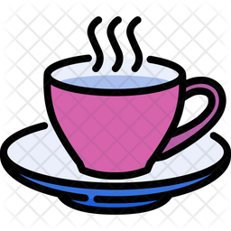 Coffee Time Icon Of Colored Outline Style Available In Svg Png Eps Ai Icon Fonts