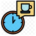 Time Clock Restaurant Icon