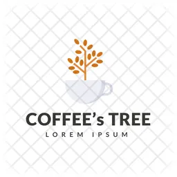 Coffee Tree Logo Icon
