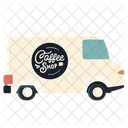 Coffee Van Coffee Vehicle Coffee Shop Icon