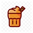 Coffee whipped cream  Icon