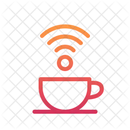 Coffee Wifi  Icon