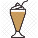 Coffee With Ice Cream  Icon