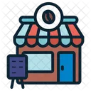 Coffeehouse Coffee Shop Cafeteria Icon