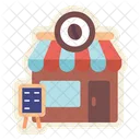Coffeehouse Coffee Shop Cafeteria Icon