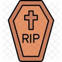 Coffin Dead Horror Icon