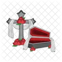 Death Coffin Funeral Icon