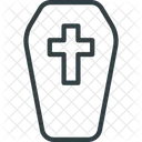 Coffin Grave Dead Icon