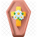 Coffin Halloween Death Icon