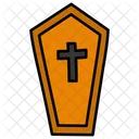 Coffin Funeral Casket Icon