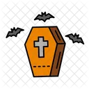 Coffin Cross Death Icon