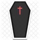 Coffin Halloween Casket Dreadful Icon