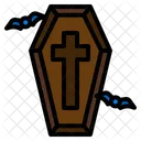 Coffin Spooky Terror Icon