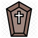 Coffin Spooky Terror Icon