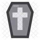 Coffin Horror Scary Icon