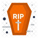 Coffin Halloween Holidays Icon