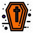 Coffin Funeral Scary Icon