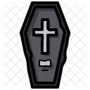 Coffin Halloween Scary Icon