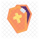 Coffin Halloween Holiday Icon