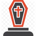 Burial Cemetery Coffin Icon