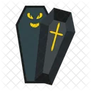 Coffin Dead Cross Icon