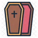 Coffin Funeral Cemetery Icon