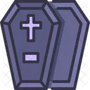 Coffin Death Halloween Icon