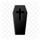 Coffin Halloween Scary Icon