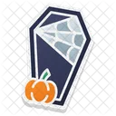 Coffin Halloween Grave Icon