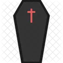 Coffin Halloween Casket Dreadful Icon